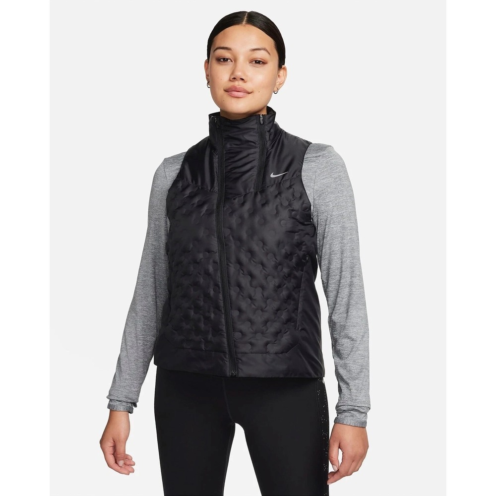 Nike‎ Therma-Fit ADV Repel AeroLoft Running Vest Womens XS Black FB7606 010 $190